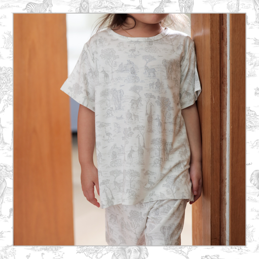 By the Safari Short Sleeve Set