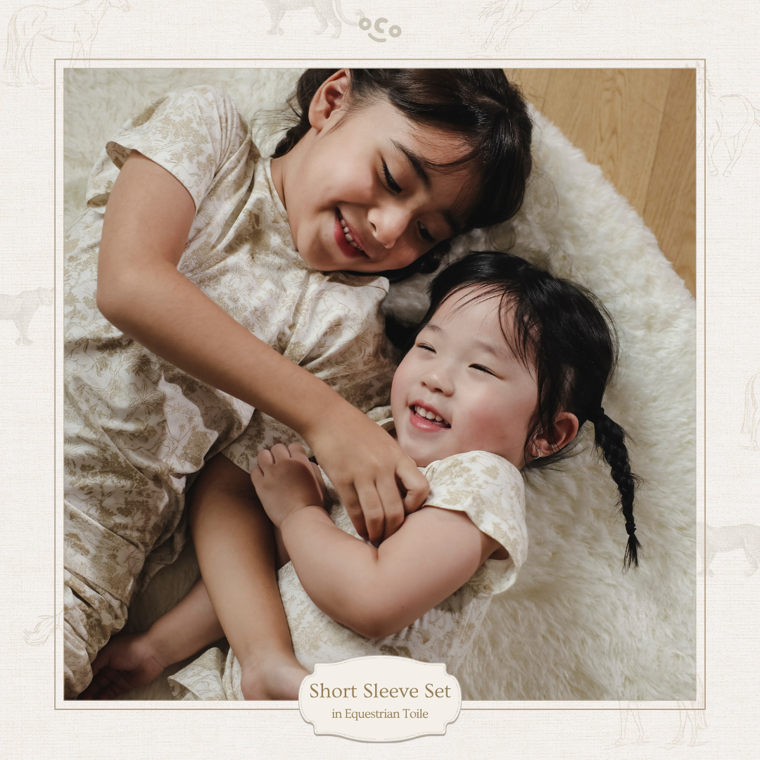 Equestrian Toile Short Sleeve Set