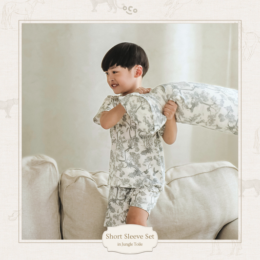Jungle Toile Short Sleeve Set