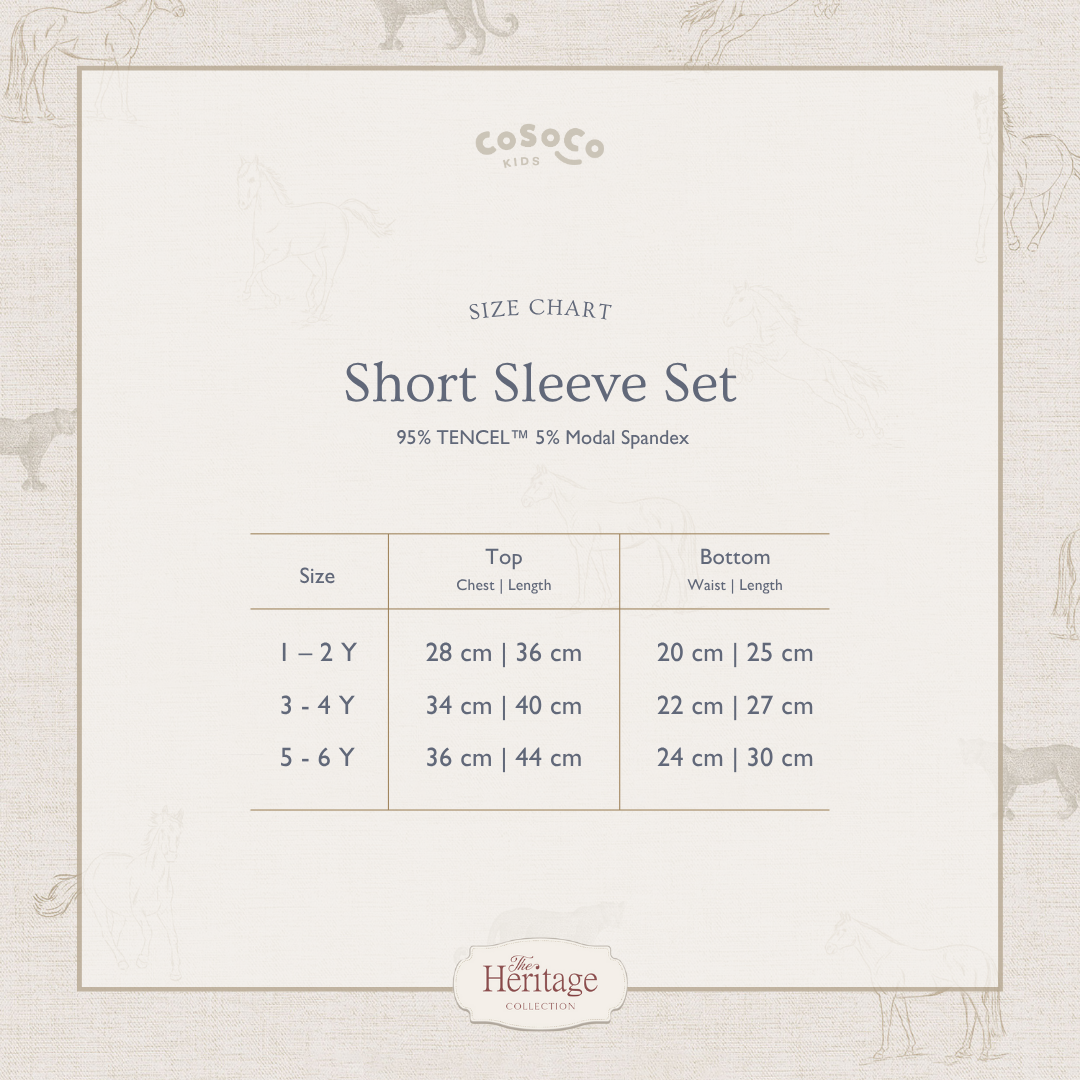 Jungle Toile Short Sleeve Set