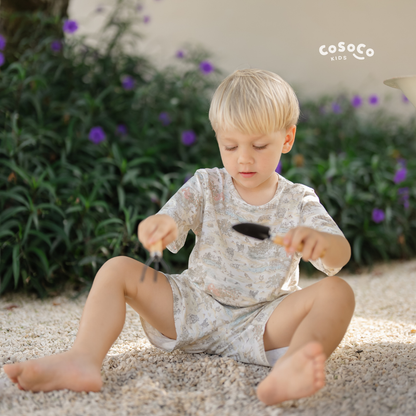 Short Sleeve Set in Farm Days