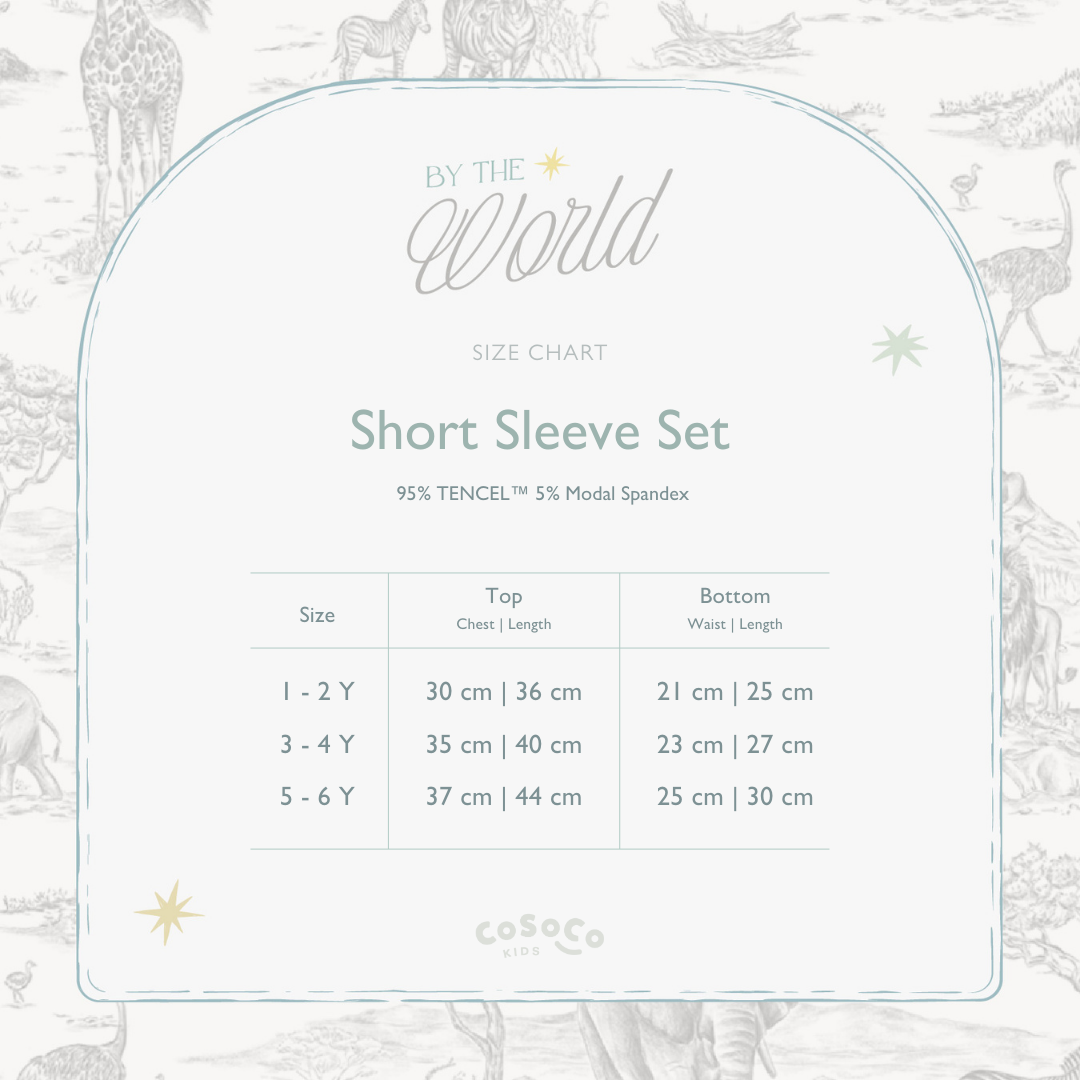 By the Safari Short Sleeve Set