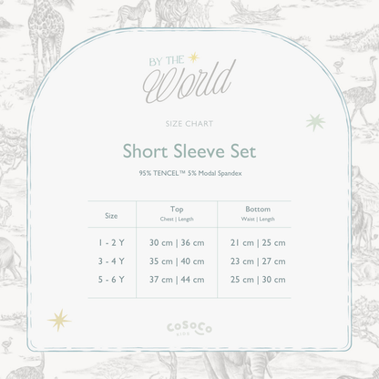 By the Safari Short Sleeve Set