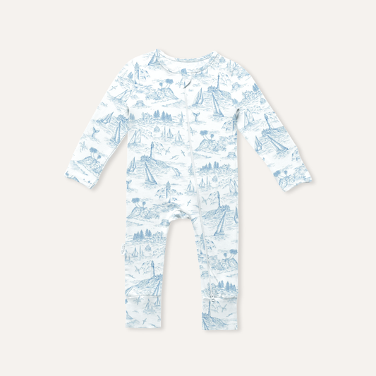 Coastal Blue Sleepsuit