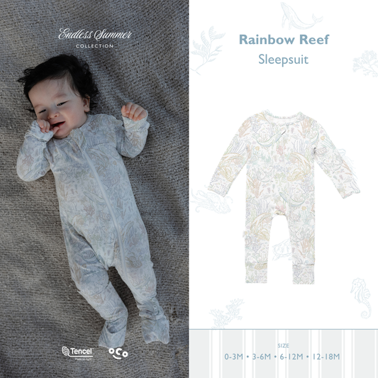 Rainbow Reef Sleepsuit