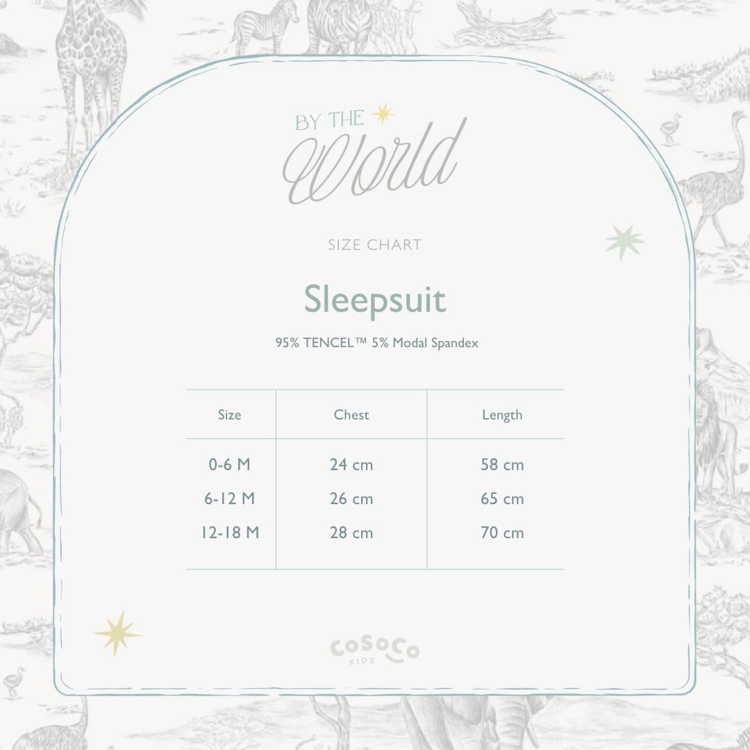 By the Safari Sleepsuit