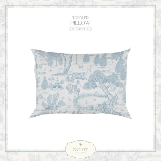 Estate Blue Toddler Pillow