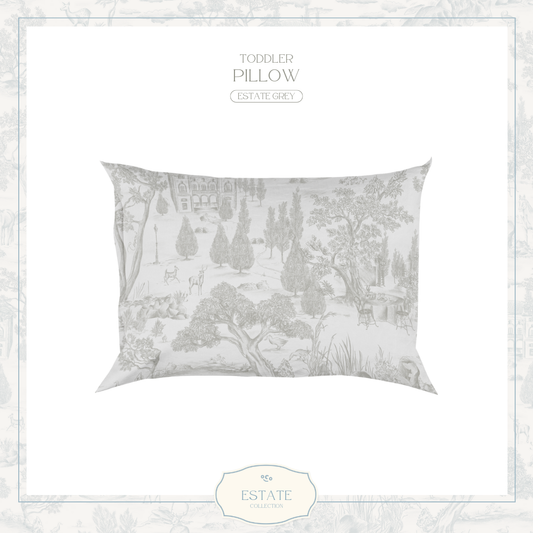 Estate Grey Toddler Pillow