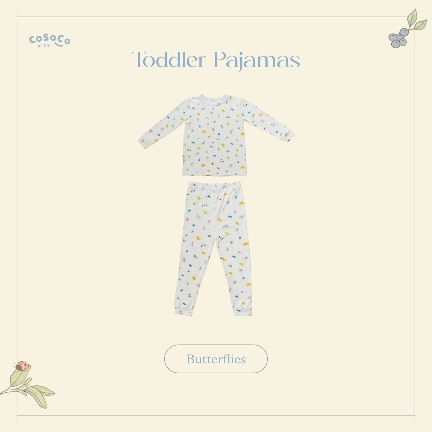 Summer Toddler Pajamas