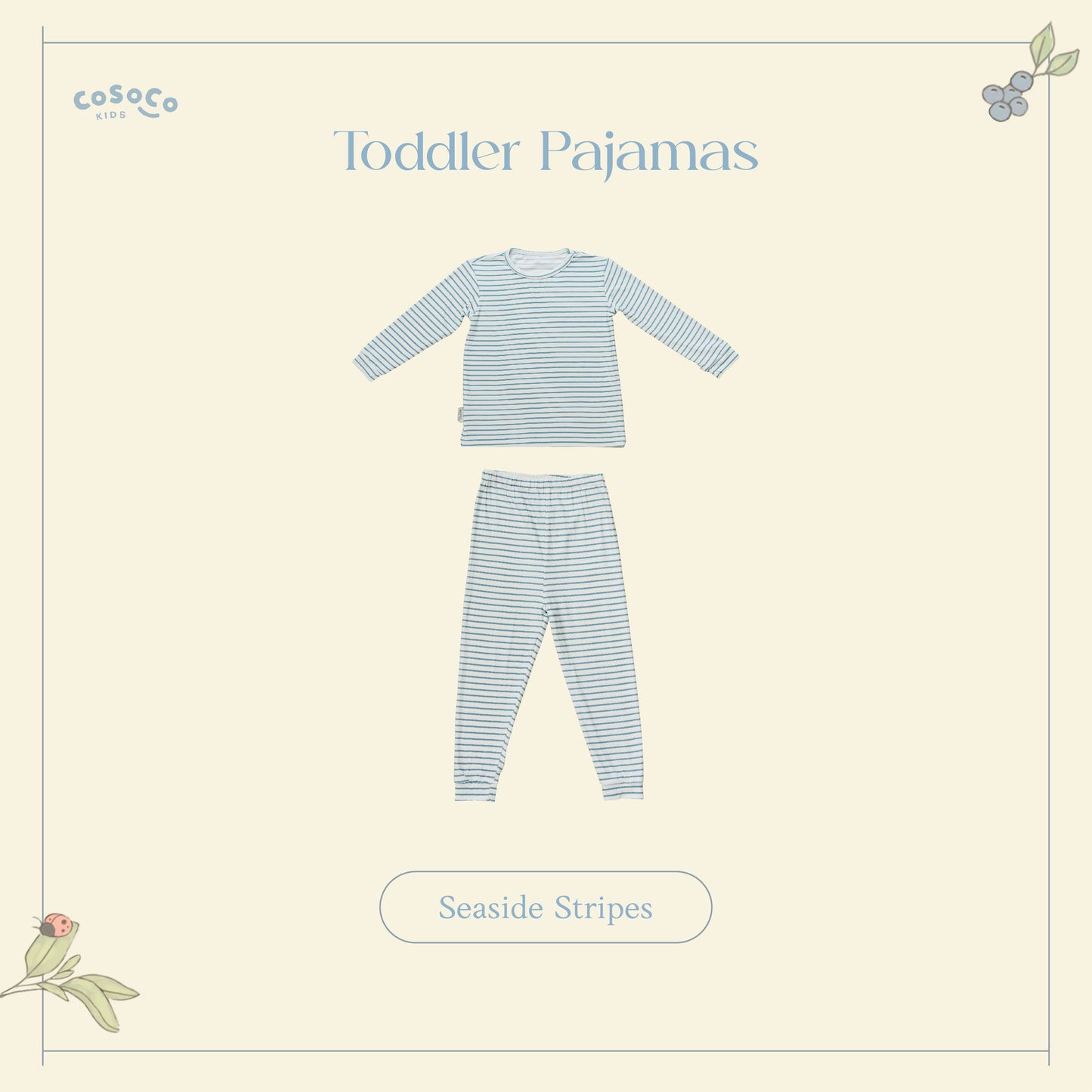 Summer Toddler Pajamas
